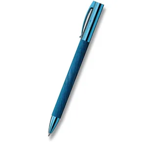 Faber-Castell Ambition Blue Wood Kugelschreiber